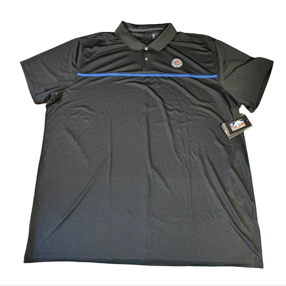 Nike Los Angeles Clippers NBA Dri-Fit Polo Shirt Short Sleeve Mens Size 3XL-Tall